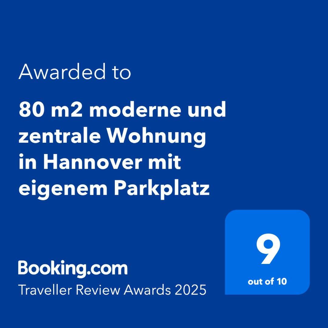 80 M2 Moderne Und Zentrale Wohnung In Hannover Mit Eigenem Parkplatz Kültér fotó
